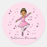Ballerina Princess Sticker