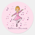 Ballerina Princess Sticker