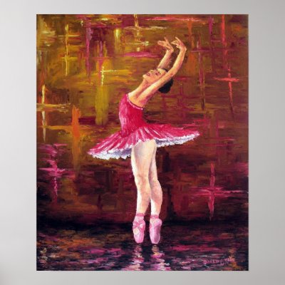 "Ballerina" Print by dgpaulart