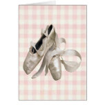 Ballerina Shoes Greeting Cards