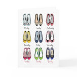 Ballerina Shoes greeting Card