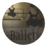 Ballerina Stretches Feet Stickers
