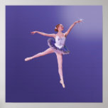 Ballerina Touching the Stars Print