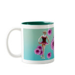 Ballerina with Pink Mums Mug