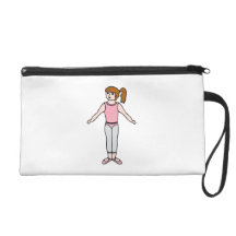 Ballerina Wristlet Clutches