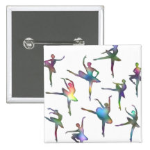 Ballerinas Buttons