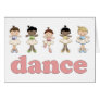 Ballerinas Dance Card