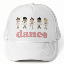 Ballerinas Dance Mesh Hat