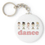 Ballerinas Dance Key Chain