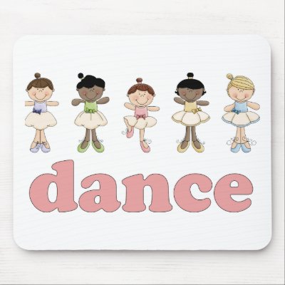 Ballerinas Dance Mousepad by CountryCute