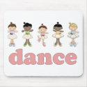 Ballerinas Dance mousepads