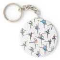 Ballerinas keychains