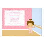 Ballet Birthday Party Invitation