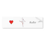 Ballet Bumper Stickers