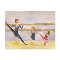 Ballet Class Postcards