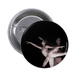Ballet - Dance Partners 2 - Red Pinback Buttons