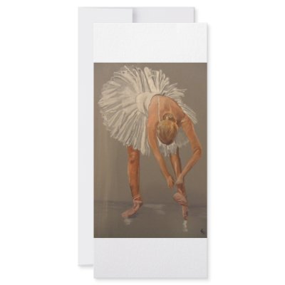 Ballet dancer 1 custom rack cards by SusanLBrown