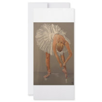 Ballet dancer 1 custom rack cards