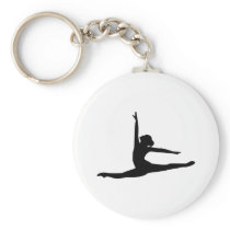 Ballet Dancer Ballerina Keychain