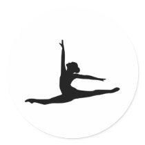 Ballet Dancer Ballerina Stickers