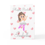 Ballet Dancer Birthday Card