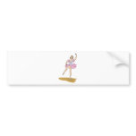 Ballet Dancer Bumper Sticker