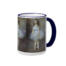 Ballet Dancer by Renoir, Vintage Impressionism Art Coffee Mugs