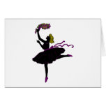 Ballet Dancer Card