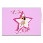 Ballet Dancer Greeting Card
