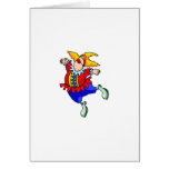 Ballet Dancer Clown Card
