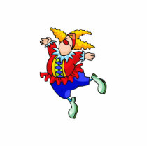 Ballet Dancer Clown Cut Out