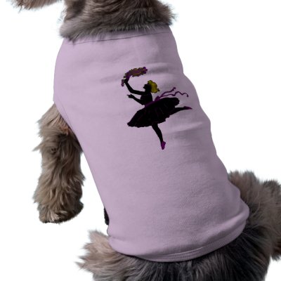 Ballet Dancer Dog Tee by DODGERFL