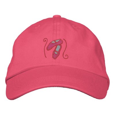 Ballet Dancer Embroidered Hat 2 by naturetees