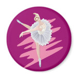 Ballet Dancer magnets