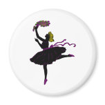 Ballet Dancer magnets
