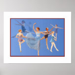 Ballet Dancer Print or Poster