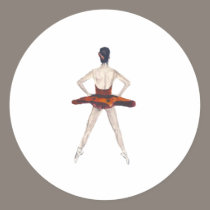 Ballet Dancer stickers
