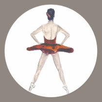 Ballet Dancer stickers