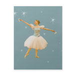 Ballet Dancer with Castanets Postcard