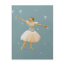 Ballet Dancer with Castanets Postcard