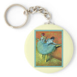 Ballet Dancers At The Bar ~ Edgar Degas Keychain