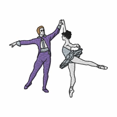 Ballet Dancers by ZazzleEmbroidery