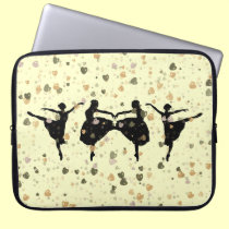 BALLET DANCERS laptop sleeves