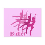Ballet Dancers postcards