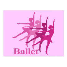 Ballet Dancers Postcards
