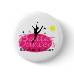 Ballet Dancers Reach for the Stars buttons