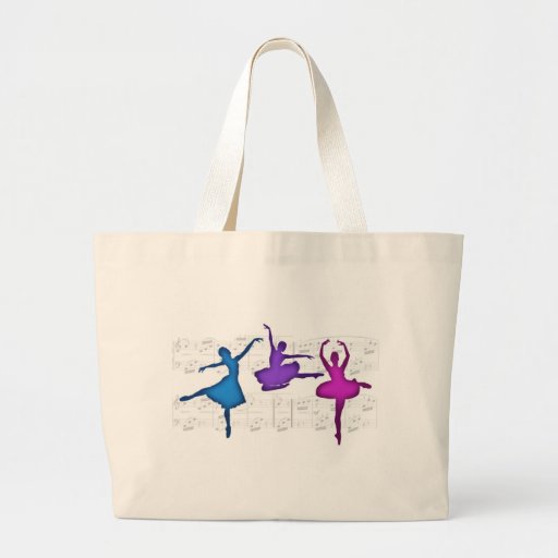 Ballet Day Ballerinas Tote Bag