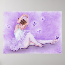 Ballet De Papillon Poster