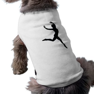 Ballet Doggie Tee by VectorGraphics