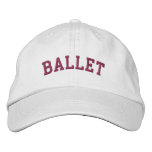 BALLET embroidered hats